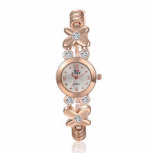 & Fashion Daisies Flower Women Watch Rose Gold Bracelet Wrist Watch Women Girl Dress Clocks