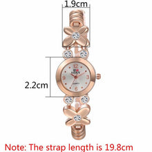 & Fashion Daisies Flower Women Watch Rose Gold Bracelet Wrist Watch Women Girl Dress Clocks