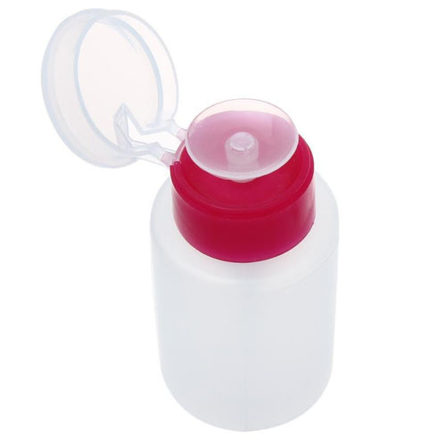 120ml Mini Portable Travel Shower Lotion Bottles Manicure Wash Pump Bottle &