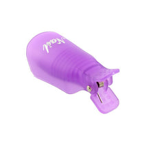 10pc Plastic Nail Art Soak Off Cap Clip UV Gel Polish Remover Wrap Tool