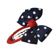 bow dot children kids baby girls hair accessories clip hairpins barrettes headwear flowerBoutique