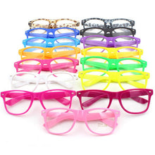 Unisex Eyewear Frames Clear Lens Nerd Glasses Square Frame Men's Women's Trendy Accessories