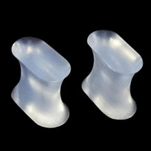 2pc women high heels ssilicone insoles fashion Toe Spreading ortic insole shoes cushion foot gel