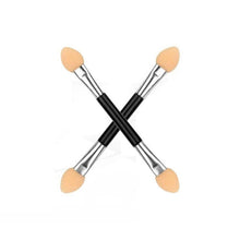 12pc Makeup Double-end Eye Shadow Eyeliner Brush Sponge Applicator Tool
