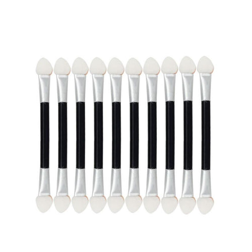 12pc Makeup Double-end Eye Shadow Eyeliner Brush Sponge Applicator Tool