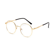 Women Men Unisex Metal Frame Eyewear Brand Designer Nerd Geek Round Glasses Clear Lens Spectacles Oculos Feminino Hombre