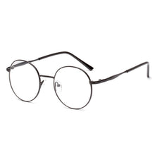 Women Men Unisex Metal Frame Eyewear Brand Designer Nerd Geek Round Glasses Clear Lens Spectacles Oculos Feminino Hombre